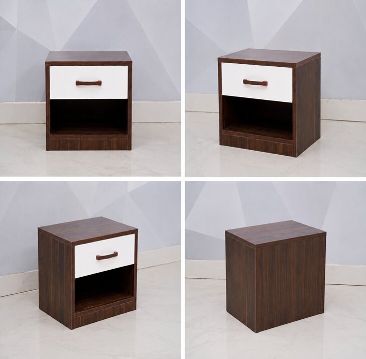 Premium 5-Piece Full Room Furniture Set – Walnut & Cream image 5