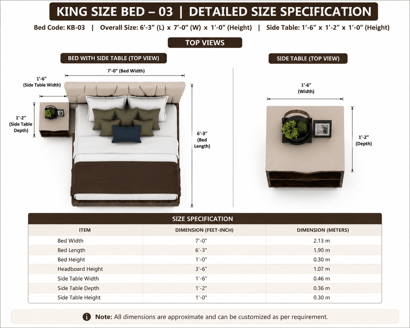Woodsman King Size Bed – 03 image 4